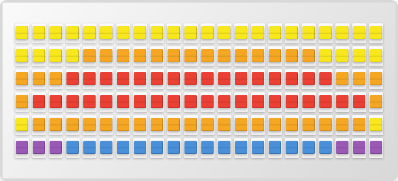 Sun art visualization on split-flap board